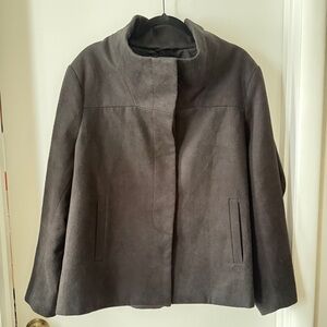 Old Navy Women's Black Coat Plus Size 18/20/22/XXL/2X/3X Like New ☃️🥶✨